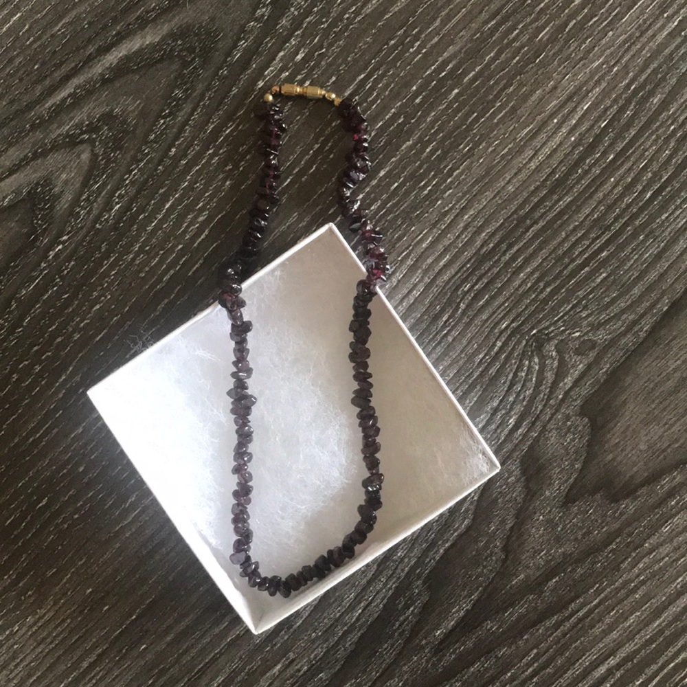 Brown necklace